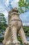 Komainu ç‹›çŠ¬ Lion-Dog guardian at Niomon ä»çŽ‹é–€ Deva Gate of Kiyomizu-dera Buddhist Temple.